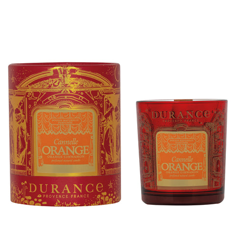 Vela mecha de Madera Canela Naranja 300 gr Durance de la marca Durance en Aromaticks