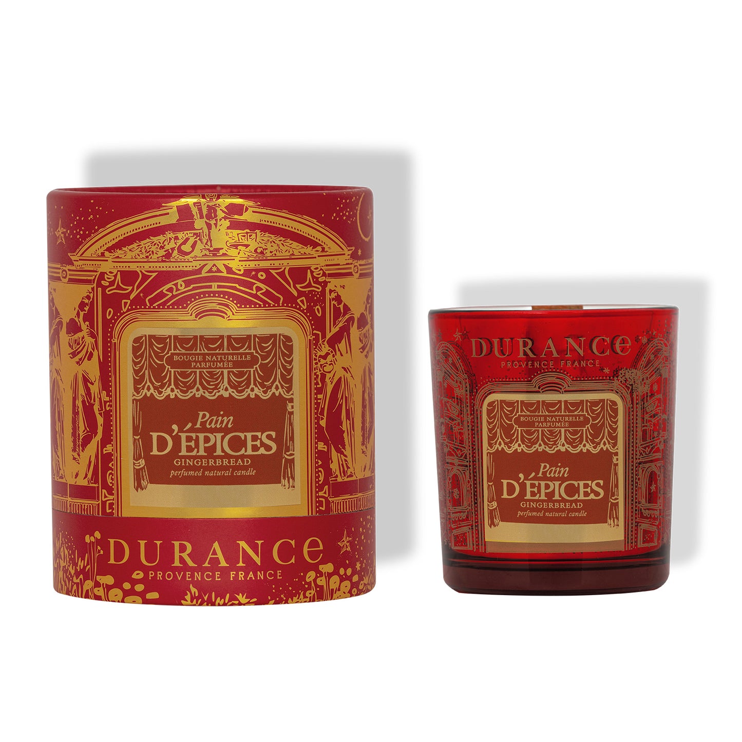 Vela mecha de madera Pan de especias 300 gr Durance de la marca Durance en Aromaticks