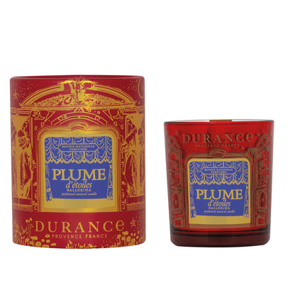 Vela mecha de madera Pluma de Estrellas 300 gr Durance de la marca Durance en Aromaticks