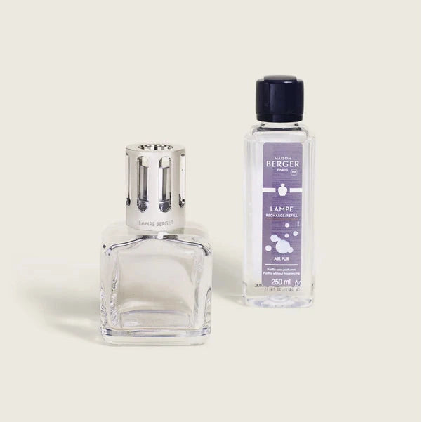 Cofre Lámpara Catalítica Glaçon transparente de la marca Maison Berger Paris en Aromaticks