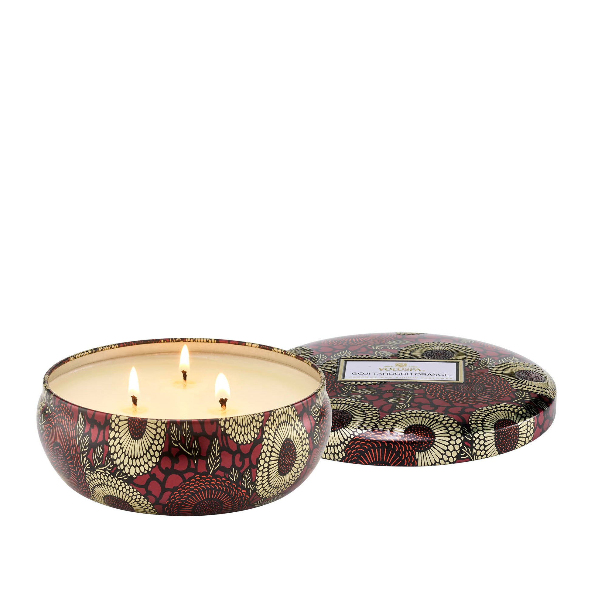 Vela Goji Tarocco 3 mechas 340 Gr Voluspa de la marca Voluspa en Aromaticks