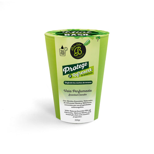Vela Mint Basil 350 gr de la marca Boles d'olor en Aromaticks