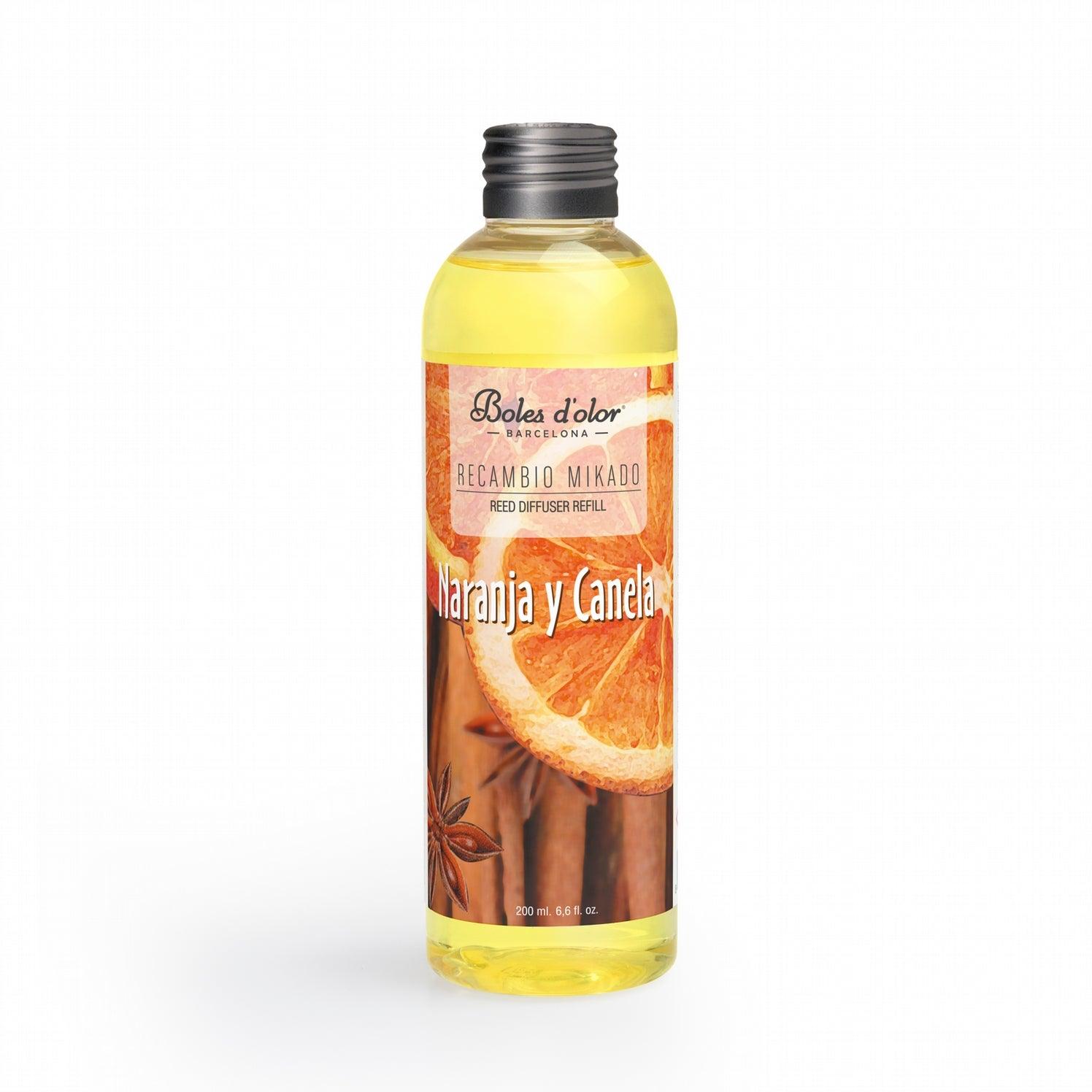 Boles D,olor - Recambio Mikado Naranja Canela Boles D,olor 200 ml - Aromaticks