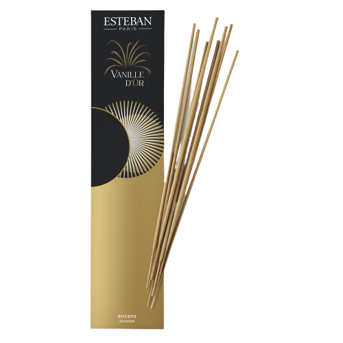 Incienso Vanille d'Or 20 sticks de la marca Esteban Paris Parfums en Aromaticks