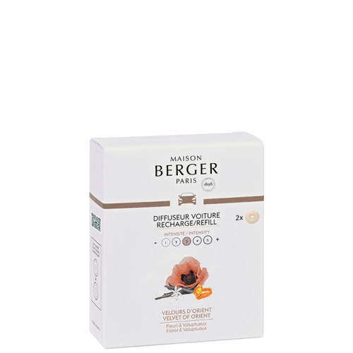 Pack 2 recargas difusor coche Velours d'Oriental de la marca Maison Berger Paris en Aromaticks