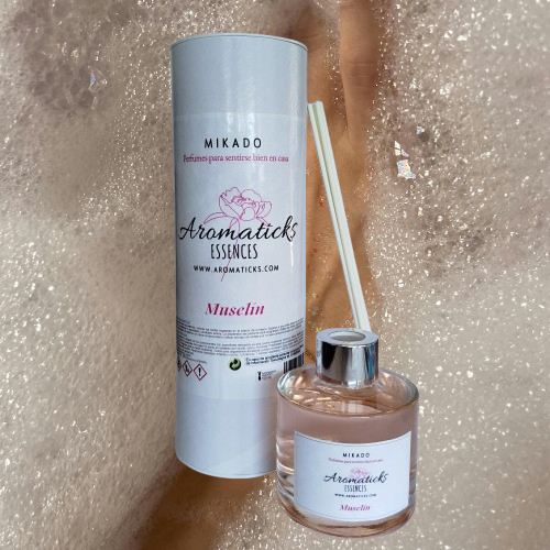 Mikado perfumado Muselín 100 ml Aromaticks