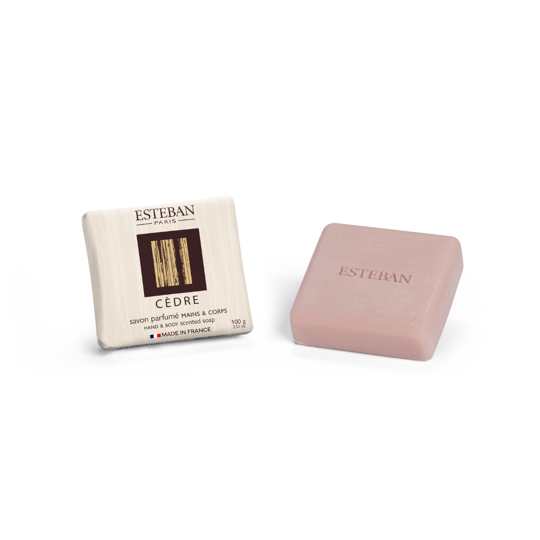 Jabón Natural 100 gr Cedre Esteban Paris de la marca Esteban Paris Parfums en Aromaticks