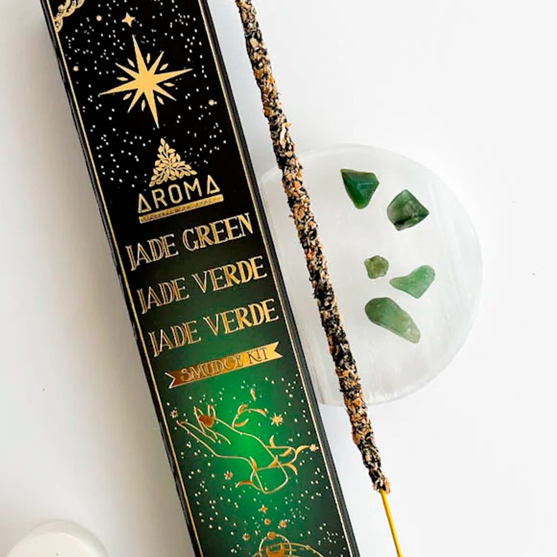 Incienso Jade Verde 20 gr Aroma de la marca Aromaticks Essences en Aromaticks