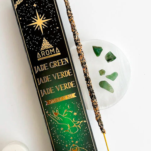 Incienso Jade Verde 20 gr Aroma de la marca Aromaticks Essences en Aromaticks