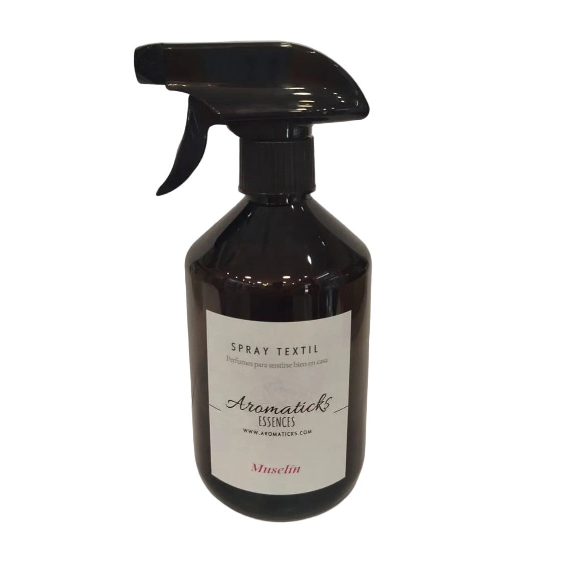 Spray Textil Muselín 500ml - Limpio y Acogedor de la marca Aromaticks en Aromaticks