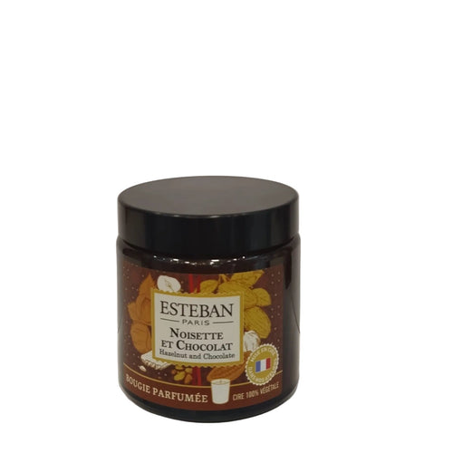 Vela Avellana Chocolate 90 Gr Esteban Paris de la marca Esteban Paris Parfums en Aromaticks