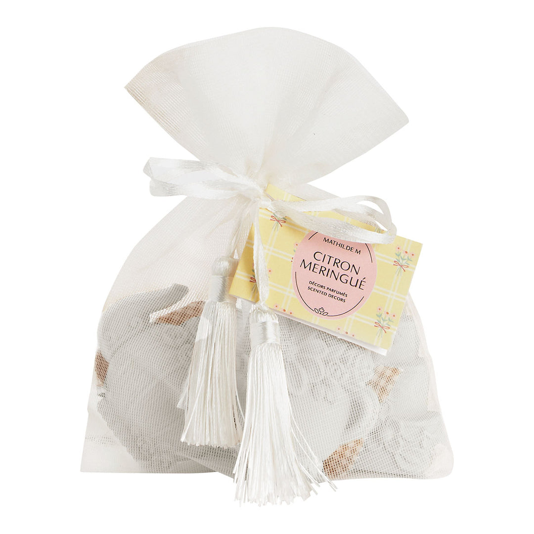 Bolsa Organza Cerámicas Perfumadas Merengue Limón Mathilde M