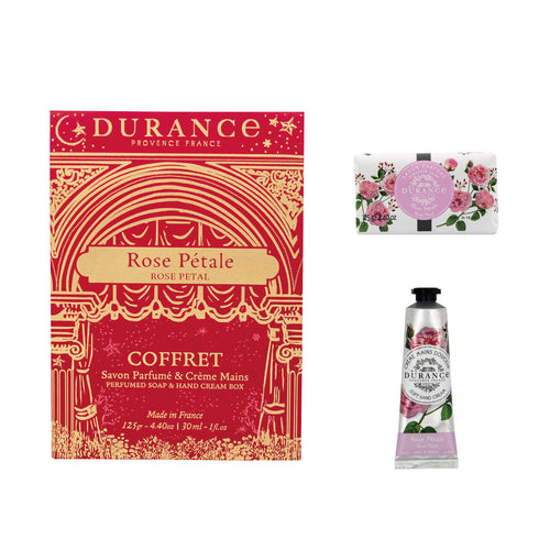 Pack crema de manos y Jabón Pétalos de Rosa Durance de la marca Durance en Aromaticks