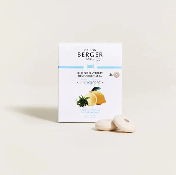 Recambio difusor coche Zeste de Verveine Maison Berger