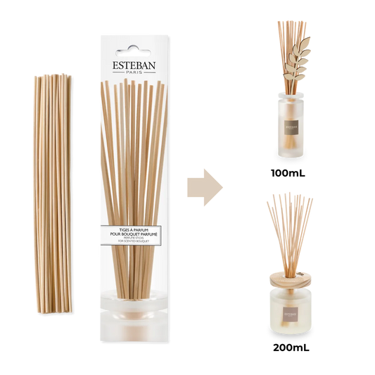 Recambio varillas Boquete 25 cm Esteban Paris de la marca Esteban Paris Parfums en Aromaticks
