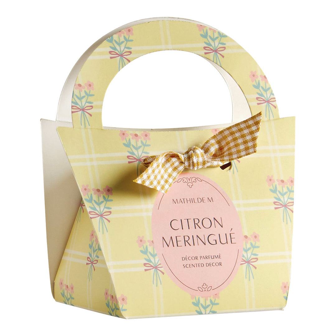 Caja Cerámicas perfumadas Merengue Limón Mathilde M