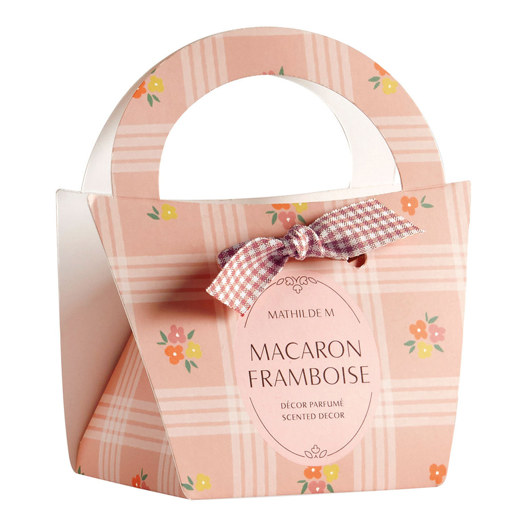 Caja cerámicas perfumadas Macarrón Frambuesa Mathilde M