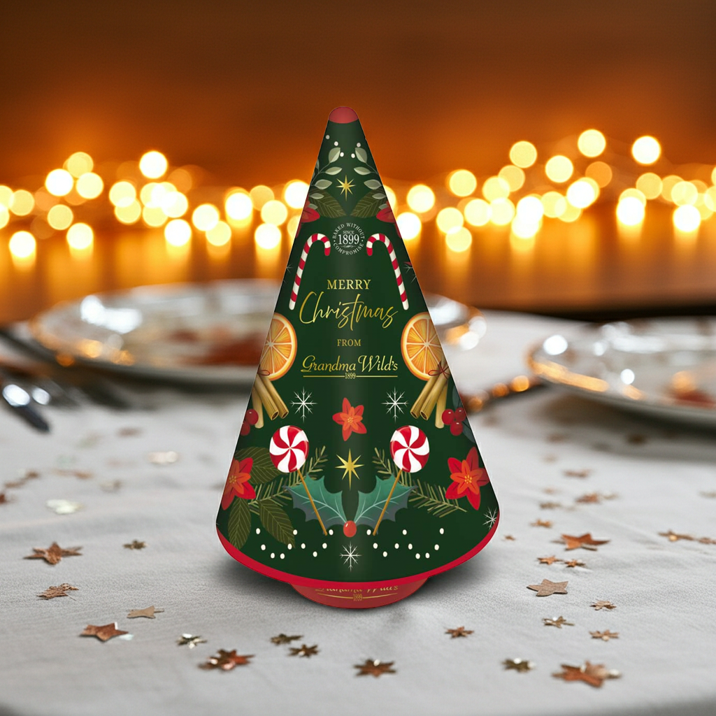 Caja musical galletas jengibre 250 gr Grandma Wilds de la marca Grandma Wild's en Aromaticks