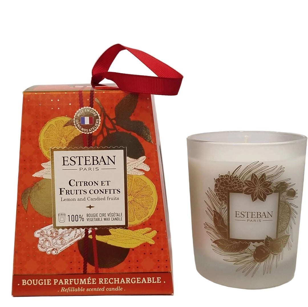 Vela Citron Et Fruits Confits 180 Gr Esteban Paris