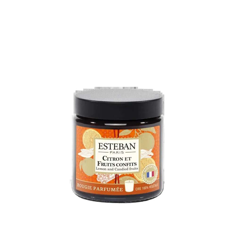 Vela Citron Et Fruits Confits 90 Gr Esteban Paris