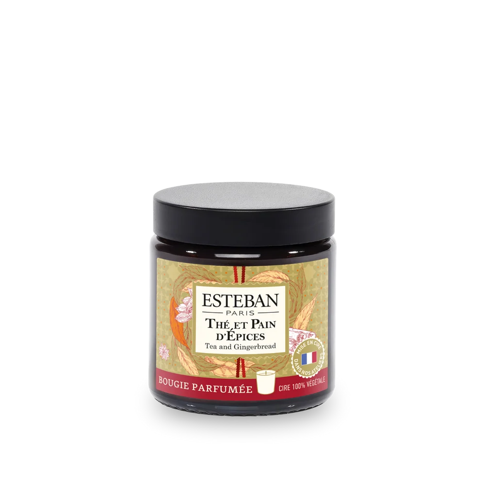 Vela The Et Pain D'Epices 90 Gr Esteban Paris de la marca Esteban Paris Parfums en Aromaticks