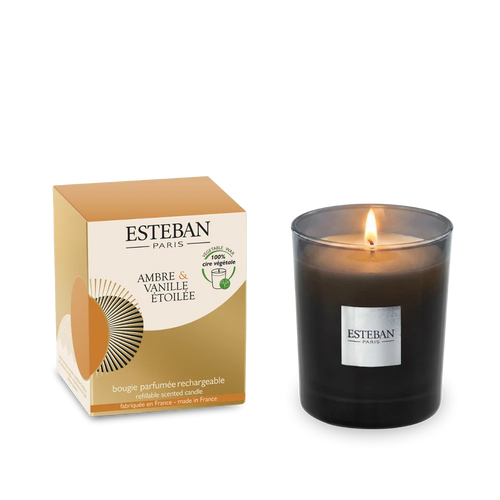 Vela perfumada Vanille Etoilee 180 gr Esteban Paris de la marca Esteban Paris Parfums en Aromaticks