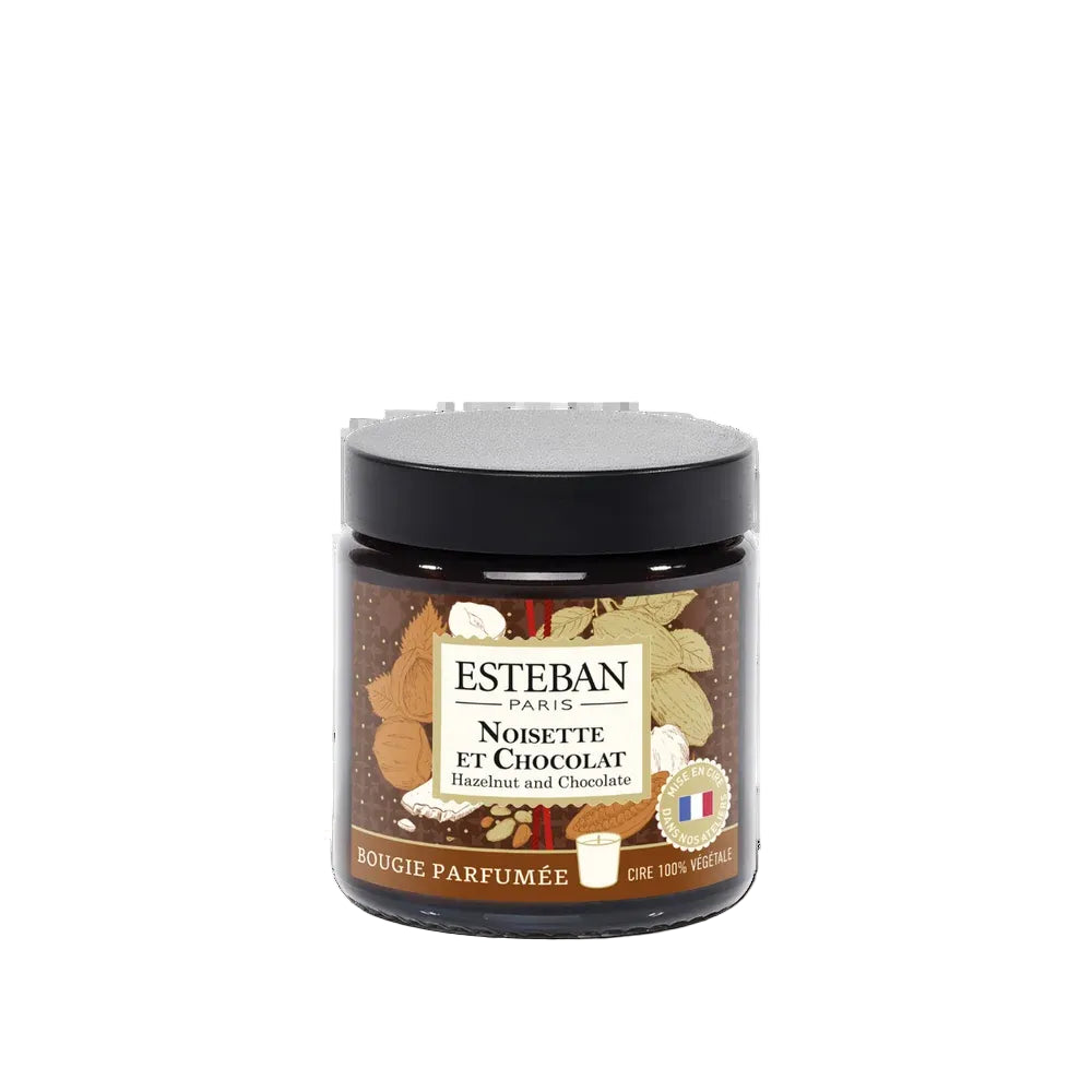 Vela Avellana Chocolate 90 Gr Esteban Paris de la marca Esteban Paris Parfums en Aromaticks