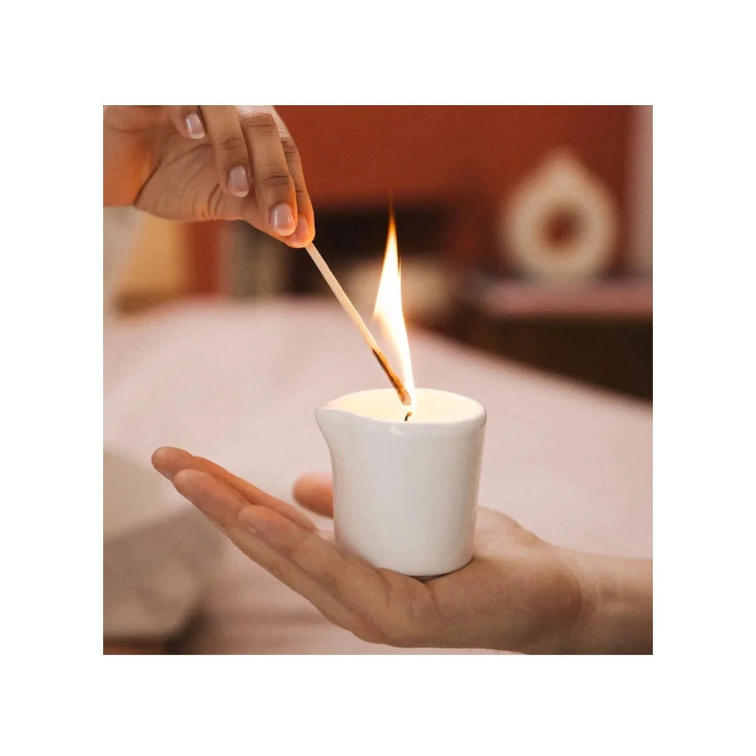 Vela de Masaje Flor de Té 90 gr | My Jolie Candle | Experiencia Sensorial