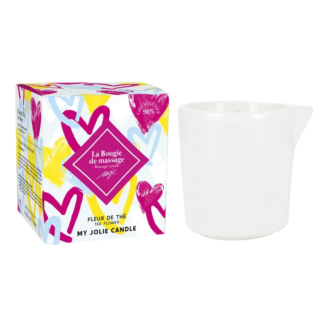 Vela de Masaje Flor de Té 90 gr | My Jolie Candle | Experiencia Sensorial