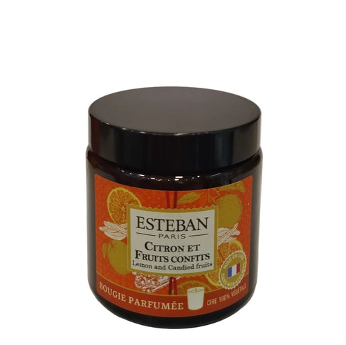 Vela Citron Et Fruits Confits 90 Gr Esteban Paris de la marca Esteban Paris Parfums en Aromaticks