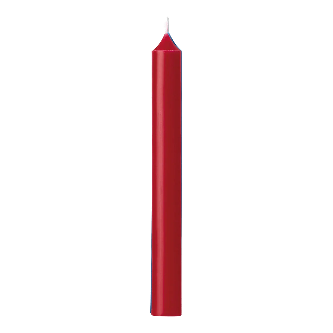 Vela candelabro roja 21 cm Ambiances Devineau de la marca Ambience Devineau en Aromaticks