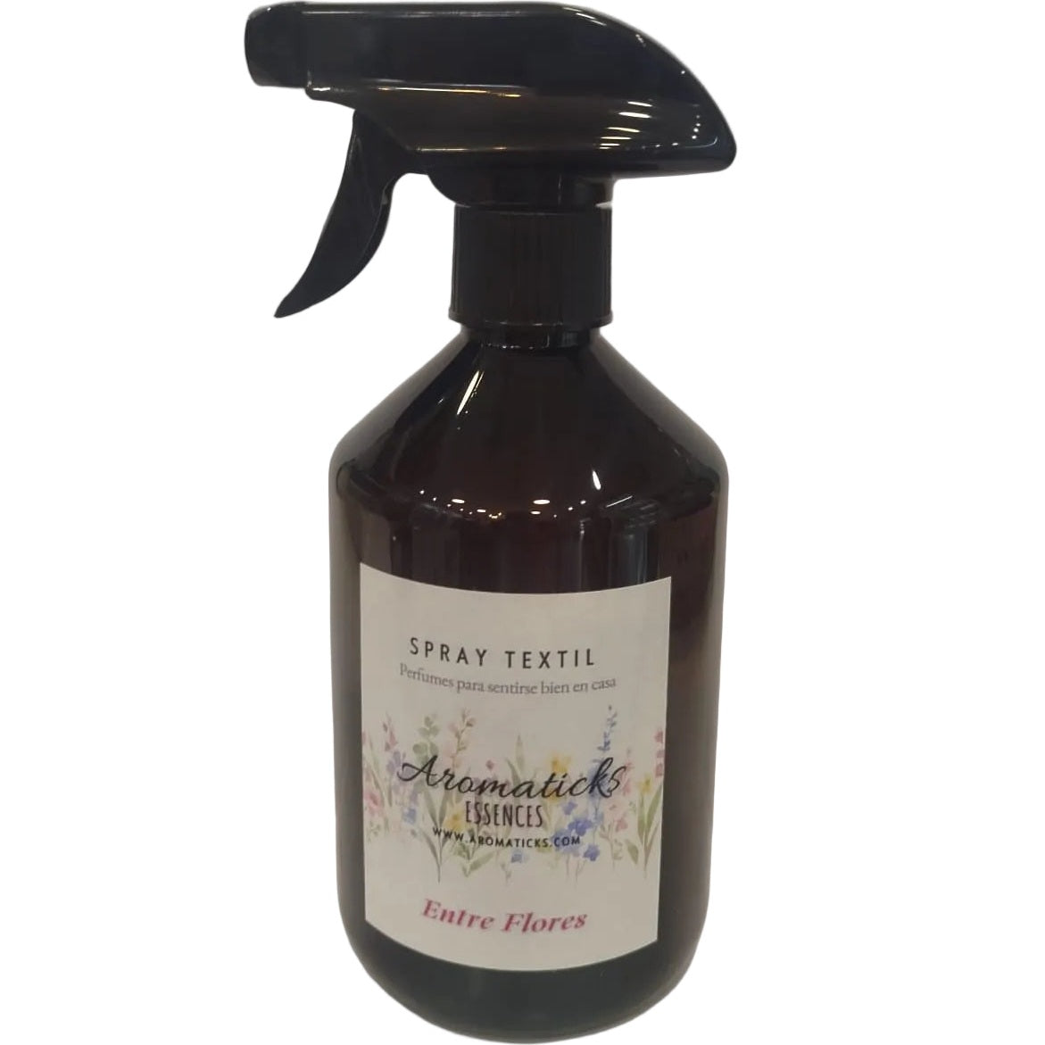 Spray Textil Entre Flores 500 Ml Elimina Olores de la marca Aromaticks en Aromaticks