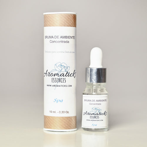 Bruma de ambiente concentrada SPA 10 ml de la marca Aromaticks en Aromaticks
