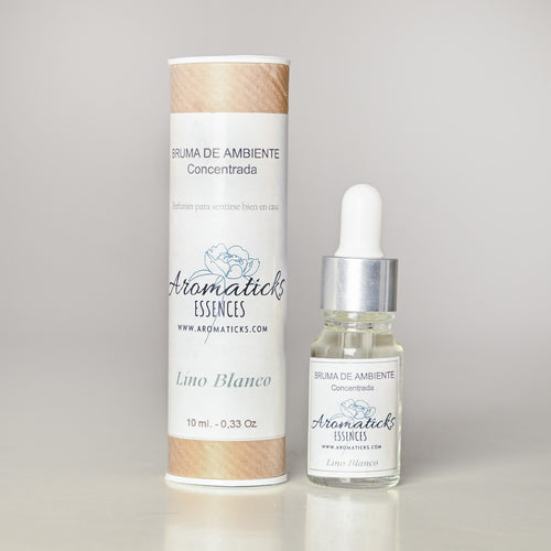 Bruma de ambiente concentrada Lino Blanco 10 ml de la marca Aromaticks en Aromaticks
