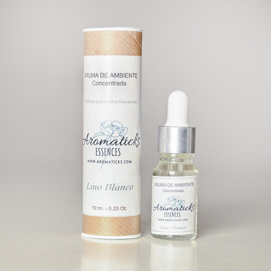 Bruma de ambiente concentrada Lino Blanco 10 ml de la marca Aromaticks en Aromaticks