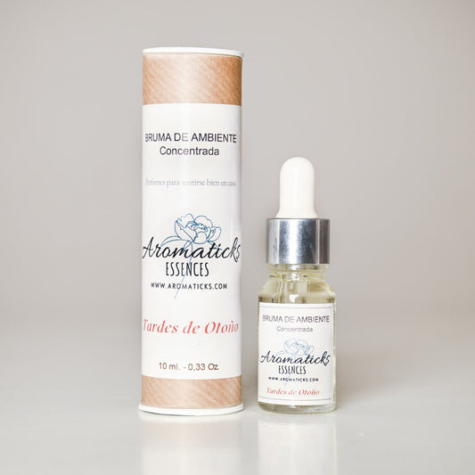 Bruma de ambiente concentrada Tardes de Otoño 10 ml de la marca Aromaticks en Aromaticks