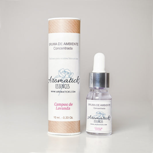 Bruma de ambiente concentrada Campos de Lavanda 10 ml de la marca Aromaticks en Aromaticks