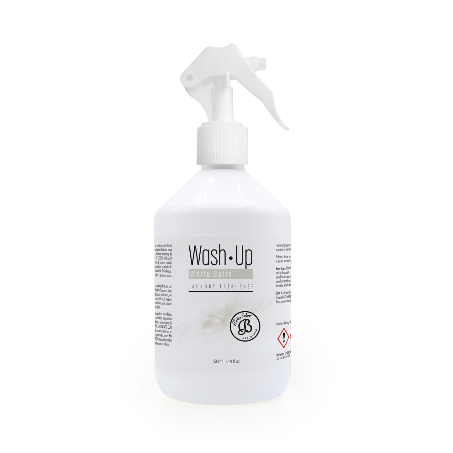 Eliminador de olores Wash Up White Satín 500 ml