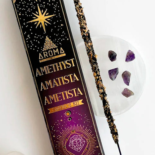 Incienso Amatista 20 gr Aroma de la marca Aromaticks Essences en Aromaticks