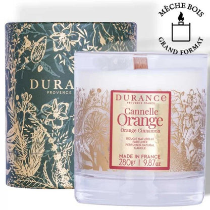 Vela Canela naranja 280 gr Durance aromaticks