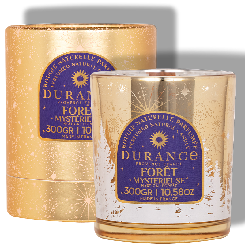 Vela mecha de madera Bosque Misterioso Durance de la marca Durance en Aromaticks