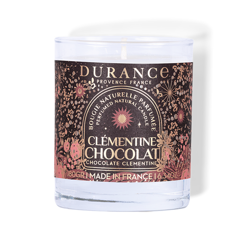 Vela Clementina Chocolate 180 gr Durance de la marca Durance en Aromaticks