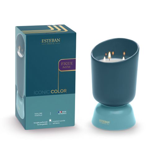 Vela Iconic Figue Noire 700 gr | Esteban Paris | Aroma y color Mediterráneo