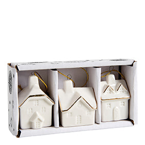 Caja casitas colgantes cerámica Mathilde M de la marca Mathilde M en Aromaticks