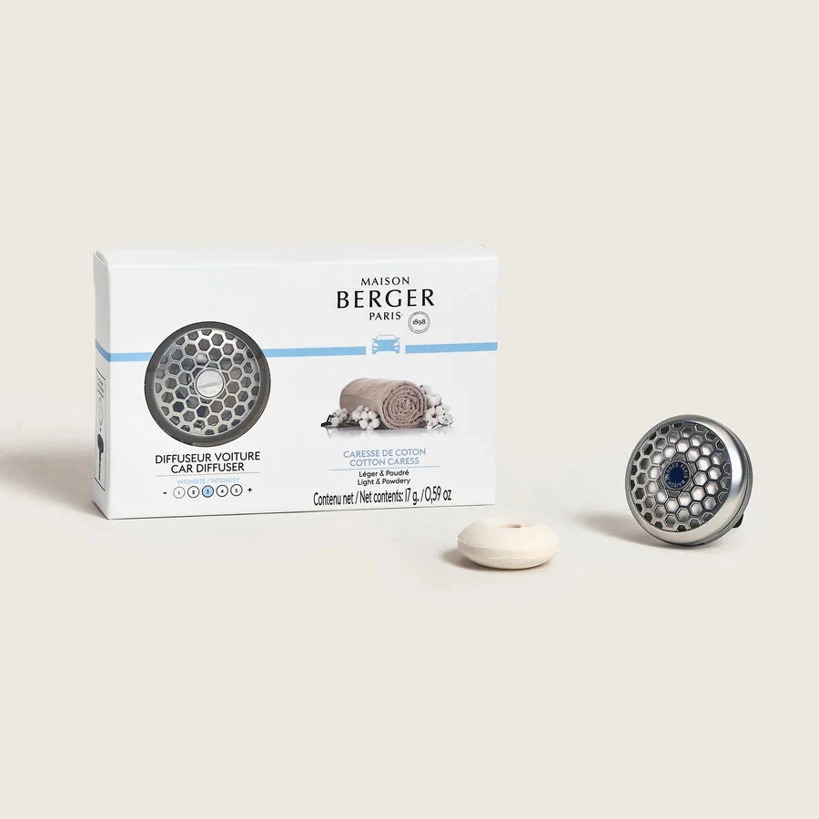 Difusor de coche Caresse de Coton Maison Berger de la marca Maison Berger Paris en Aromaticks