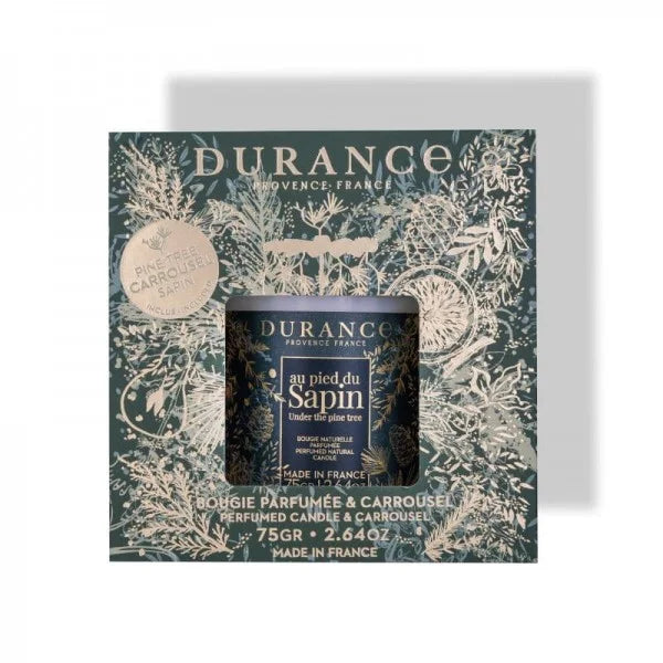 Cofre Carrusel y Vela 75 gr Au Pied Du Sapin Durance aromaticks