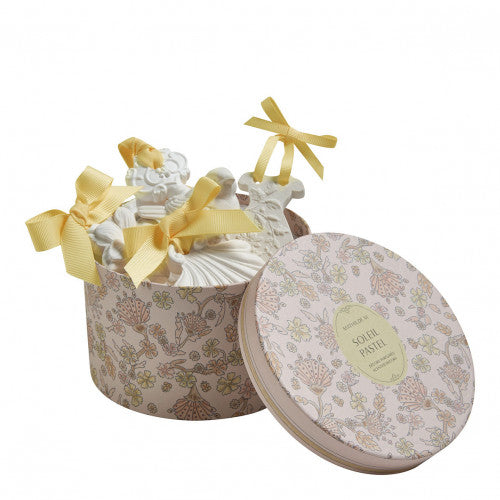 Caja 5 cerámicas Soleil Pastel