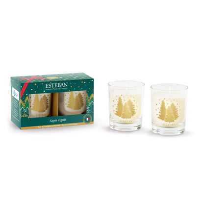 Caja dos velas Sapin Exquis aromaticks