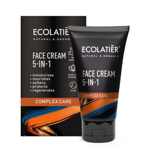 Crema facial 5 en 1 50 ml Ecolatier aromaticks