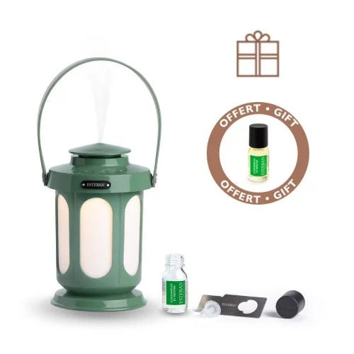 Difusor Linterna Inalámbrico Verde Esteban Paris de la marca Esteban Paris Parfums en Aromaticks